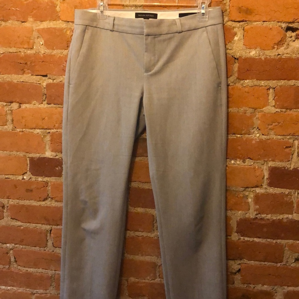 Banana republic gray dress pants. Size 2
